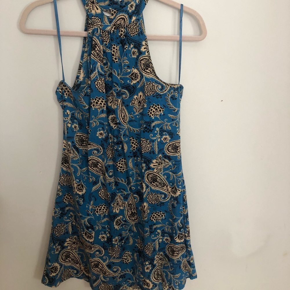 Band of Gypsies keyhole halter dress